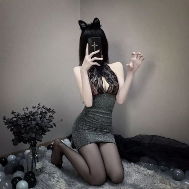 Váy ngủ thun Cosplay Cô Thư Ký quyến rũ mềm mại cao cấp - Freeship, giá chỉ 79.500₫