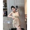 Váy Ngủ Voan Lụa Dây Cánh Tiên Gọng Mút Ngực Sexy Tiểu Thư - Hube Sleepwear 315k 2