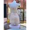 Váy Ngủ Voan Ren Hoa Hồng Cao Cấp Eo Nơ Buộc Có Mút Ngực - Hube Sleepwear 355.000₫ 5