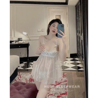 Váy ngủ xuyên thấu ren gọng bẹo ngực mẫu mới giảm giá 15% chỉ 285.000đ 7 Váy ngủ xuyên thấu ren gọng bẹo ngực mẫu mới giảm giá 15% chỉ 285.000đ 7