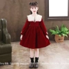 Váy nhung công chúa bé gái Tết Noel sang chảnh, size 15-50kg, giảm giá 210.000₫ 4