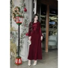 Váy nhung the nơ dáng mới xinh, giảm giá tới 380k - phong cách trẻ trung