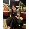 Váy nữ A xoè dạ tweed sang trọng Cherine - Giá chỉ 850k, giảm từ 1.096.5k 4
