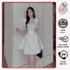 Váy Nữ Dự Tiệc Tacta Sang Chảnh Đính Hoa Ngực Tay Bồng - Giá ưu đãi 354.000đ
