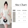 Váy Nữ Nori Dáng Xòe Tay Bồng Ren Hoa Cao Cấp Đi Tiệc Sang Trọng Lagoo Elegent 289.899₫ 2