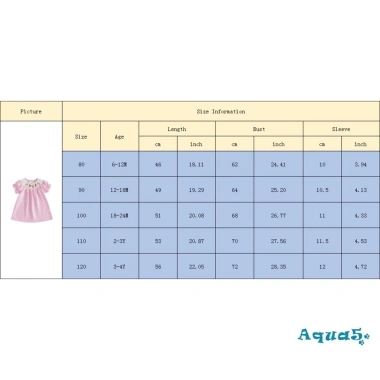 Váy Phục Sinh Bé Gái Aqua Thỏ Dễ Thương Cà Rốt Thêu Ngắn Tay Bong Bóng Kẻ Sọc 2