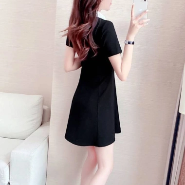Váy Polo Tay Ngắn Madela Dáng Chữ A 100% Cotton Dày Dặn Cao Cấp - Giá 163k