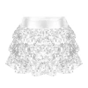 Váy Quần Short Kim Sa Lấp Lánh Bé Gái - Culottes Co Giãn Dây Thắt Lưng, Khiêu Vũ Sân Khấu 5