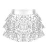 Váy Quần Short Kim Sa Lấp Lánh Bé Gái - Culottes Co Giãn Dây Thắt Lưng, Khiêu Vũ Sân Khấu 6