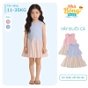 Váy Sát Nách Bé Gái Phối Màu Dáng Xòe Nhẹ Vải Mềm Thoáng Mát Nhà Bông 165.000 VND