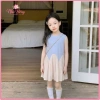 Váy Sát Nách Bé Gái Phối Màu Dáng Xòe Nhẹ Vải Mềm Thoáng Mát Nhà Bông 165.000 VND 4