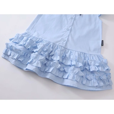 Váy Sơ Mi Tiểu Thư Bé Gái Xanh Pastel Thanh Lịch - Giá 210.000đ Giảm Đến 45%