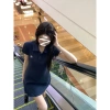 Váy Tennis Thể Thao Nữ Mùa Hè Hàn Quốc - Polo Nhỏ, Xếp Ly Thêu, Giảm Tuổi - 228k 6