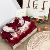 Váy Tết bé gái lông váy tháo rời và áo giữ nhiệt EmbeMochi 6-20kg Giá 295k 2