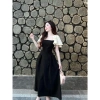 Váy Thiết Kế Bigsize Nista Đầm Tay Nơ Bèo Dáng A Xoè Size 60‑90 Giá 395k 2