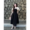 Váy Thiết Kế Bigsize Nista Đầm Tay Nơ Bèo Dáng A Xoè Size 60‑90 Giá 395k 3