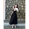 Váy Thiết Kế Bigsize Nista Đầm Tay Nơ Bèo Dáng A Xoè Size 60‑90 Giá 395k 4