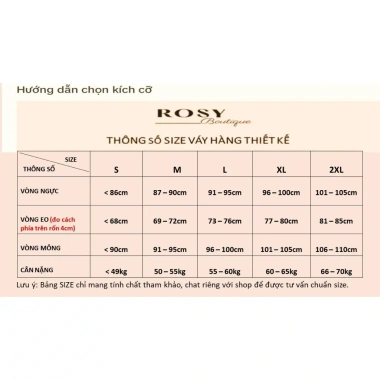 Váy thiết kế Rosy V52 cổ đức phối cà vạt dài, đi làm và tiệc, giảm giá 267k