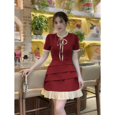 Váy thiết kế Rosy V92 dáng A thanh lịch phù hợp đi chơi, tiệc và công sở - 280.460₫ 6