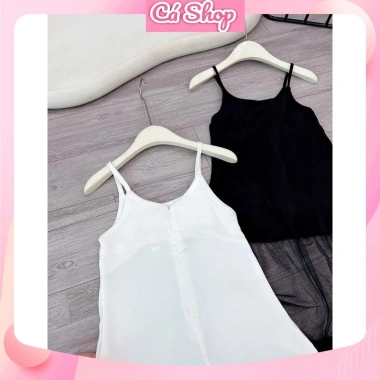 Váy tiệc 2 dây maxi voan ren bé gái NB184 giảm còn 95.000 VND 9
