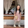 Váy tim hồng xinh cho bé gái 10-22kg - Sát nách, đính nơ, tim nổi - Giá ưu đãi 125.000₫ 9