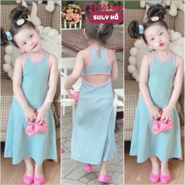 Váy xinh bé gái 8-50kg - Đầm hè đi biển, size đại, mẫu đẹp, chỉ 88.999₫