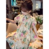 Váy xinh họa Tết nhẹ nhàng đính nơ cho bé gái 8-45kg - Happy Kids G47 giảm còn 129k