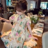 Váy xinh họa Tết nhẹ nhàng đính nơ cho bé gái 8-45kg - Happy Kids G47 giảm còn 129k 2