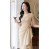 Váy Xòe Kem Cổ Yếm Hở Vai Dài Tay Phối Bèo - Giá chỉ 500k DS7.513 DVC Dolce Viva 9