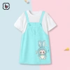Váy yếm bé gái BabyloveGO Đầm Three chất kaki mềm nhẹ 10‑45kg, giảm 199.000₫ 5