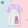 Váy yếm bé gái BabyloveGO Đầm Three chất kaki mềm nhẹ 10‑45kg, giảm 199.000₫ 6