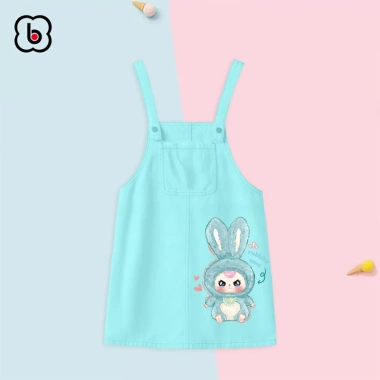 Váy yếm bé gái BabyloveGO Đầm Three chất kaki mềm nhẹ 10‑45kg, giảm 199.000₫ 8