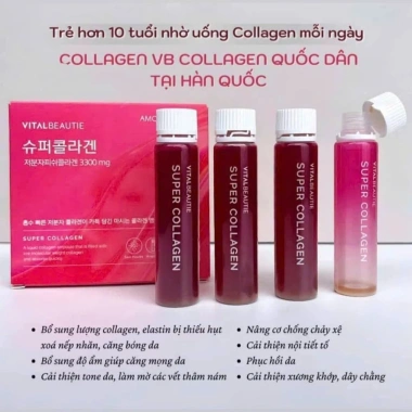 VB Collagen 2.025 Nâng Cấp - Dưỡng Da, Tăng Độ Đàn Hồi, Giảm Nếp Nhăn, Giá 1.880.000 VND