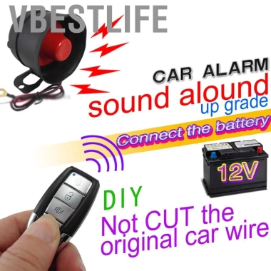VBESTLIFE 12V Báo động rung động chống trộm xe bảo vệ một chiều - 595.100 VND