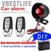 VBESTLIFE 12V Báo động rung động chống trộm xe bảo vệ một chiều - 595.100 VND 7