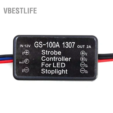VBESTLIFE 12V Bộ Điều Khiển Nhấp Nháy Đèn LED Keenso Xe Ô Tô GS-100A 1.307 - 101.200₫ 5