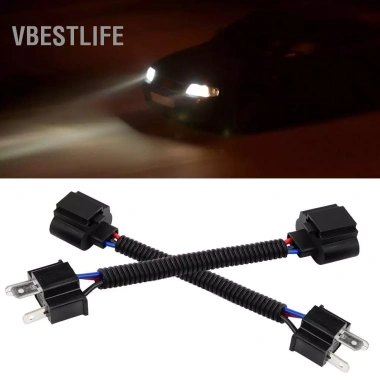 VBESTLIFE 2 Chiếc H4 H13 Dây PVC Điều Hợp - Xe Hình Heo, Hiệu Suất Ổn Định