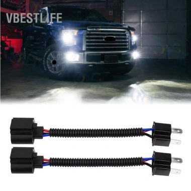 VBESTLIFE 2 Chiếc H4 H13 Dây PVC Điều Hợp - Xe Hình Heo, Hiệu Suất Ổn Định