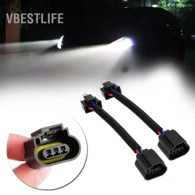 VBESTLIFE 2 Chiếc H4 H13 Dây PVC Điều Hợp - Xe Hình Heo, Hiệu Suất Ổn Định