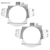 VBESTLIFE 2 Đèn LED H7 Thép Không Gỉ Bạc Giữ Giá Đỡ C240 - Kẹp Phụ Kiện Ô Tô 3