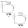 VBESTLIFE 2 Đèn LED H7 Thép Không Gỉ Bạc Giữ Giá Đỡ C240 - Kẹp Phụ Kiện Ô Tô 4