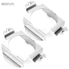 VBESTLIFE 2 Đèn LED H7 Thép Không Gỉ Bạc Giữ Giá Đỡ C240 - Kẹp Phụ Kiện Ô Tô 5
