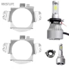 VBESTLIFE 2 Đèn LED H7 Thép Không Gỉ Bạc Giữ Giá Đỡ C240 - Kẹp Phụ Kiện Ô Tô 8