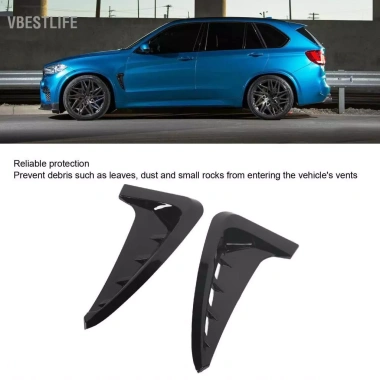 VBESTLIFE 2 Ô Tô ONT Lỗ Thông Hơi Nắp Deco Cánh T X5 F15 M Sport 2.014-2.018 Đen Bóng Miếng Dán Tăng Cường Ion - 282.700₫
