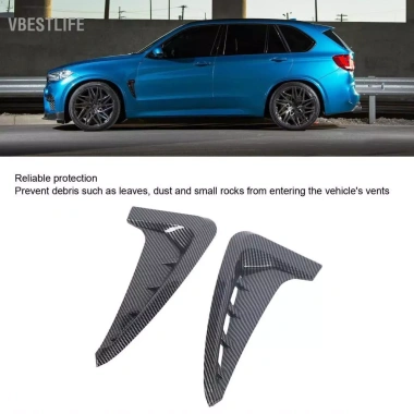 VBESTLIFE 2 Ô Tô ONT Lỗ Thông Hơi Nắp Deco Cánh T X5 F15 M Sport 2.014-2.018 Đen Bóng Miếng Dán Tăng Cường Ion - 282.700₫