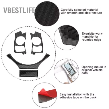 VBESTLIFE 4 Bánh Xe Stee Carbon cho IS250 IS300 IS350 2.014-2.018 - Giá 333.300 VND