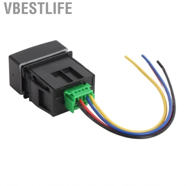 VBESTLIFE 4 Cực 12V Công tắc nút nhấn LED đèn báo nền cho Fog DRL Light Bar - Thích hợp City, Fit, Jazz, HR, Vezel 9 VBESTLIFE 4 Cực 12V Công tắc nút nhấn LED đèn báo nền cho Fog DRL Light Bar - Thích hợp City, Fit, Jazz, HR, Vezel 9