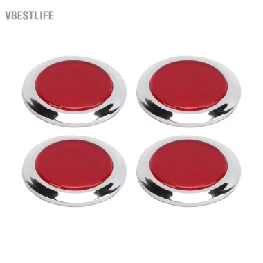 VBESTLIFE 4 Ống Kính Phản Quang Đỏ Trong Suốt – Bền cho Ô Tô & Xe Máy, Giá 88.000₫
