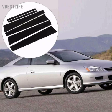 VBESTLIFE 6 miếng Decal Trụ B Đen Bóng PC - Dán Cột Thanh Xe 2.003-2.007, Giá 179.300₫ 8