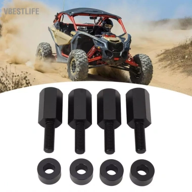 VBESTLIFE Akozon UTV - Bộ nâng ghế đen điều chỉnh 4 đệm, cao X3, chỉ 518.100đ